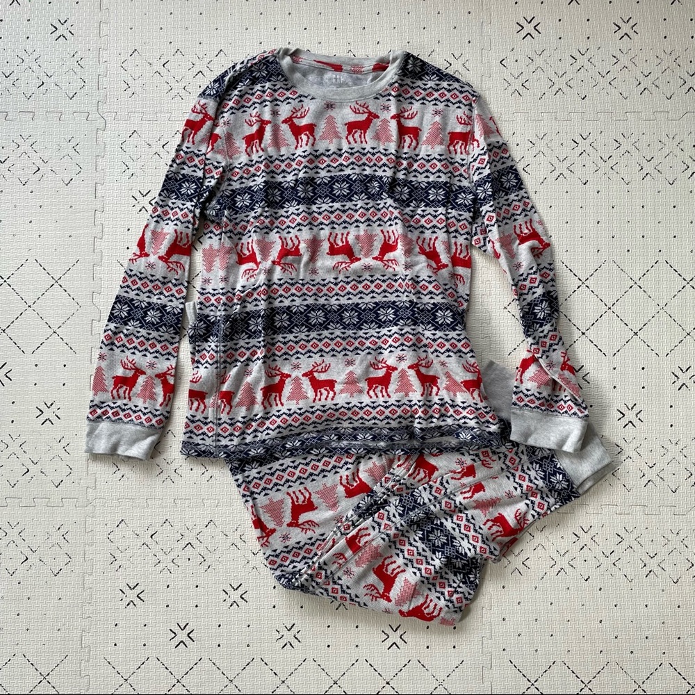Gap Mens Holiday Fair Isle PJ set